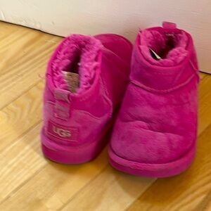 Pink UGG boots Size 13 little kid
